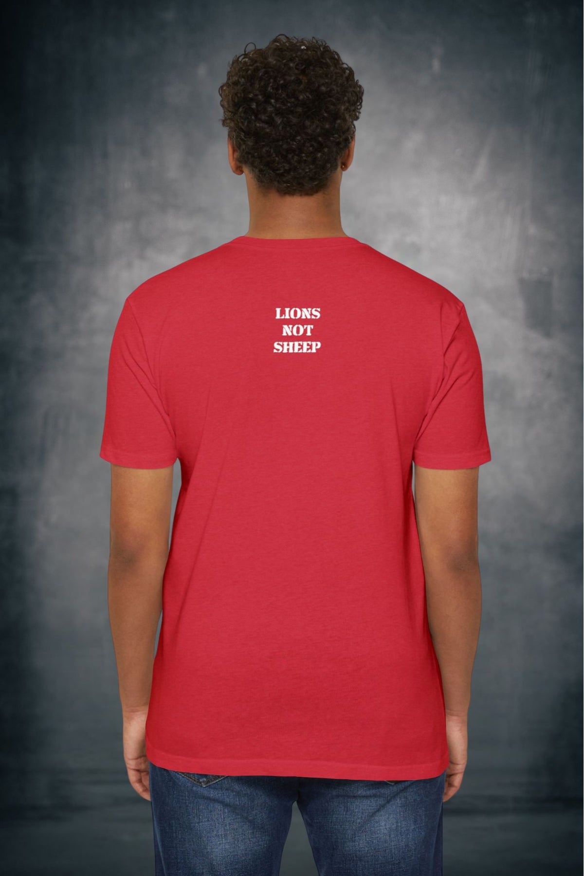 Lions Not Sheep &quot;Royal&quot; Tee (Black or White)